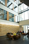 The College of Public Health Building, the UI college's first academic home, opened over the winter.